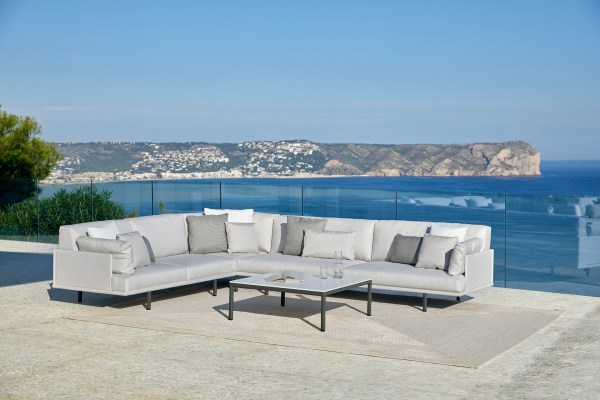 Point Long Island Modular 2er Gartensofa