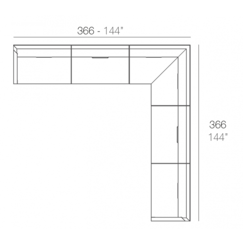 Vondom Frame Gartenlounge Set 2