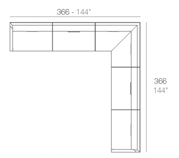 Vondom Frame Gartenlounge Set 2