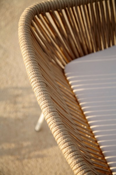 Point Weave Gartensofa