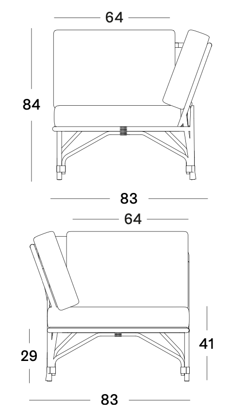 Vincent Sheppard Lucy Loungesofa Masse